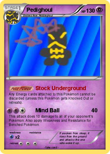 Pokemon Pedighoul