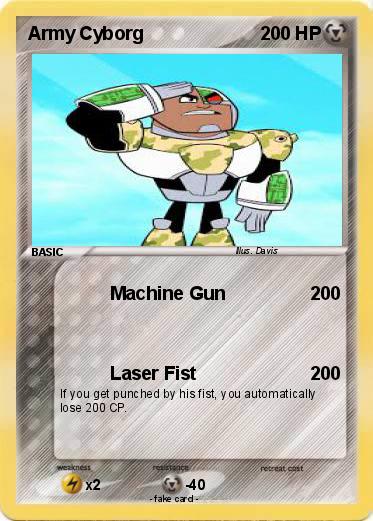 Pokemon Army Cyborg