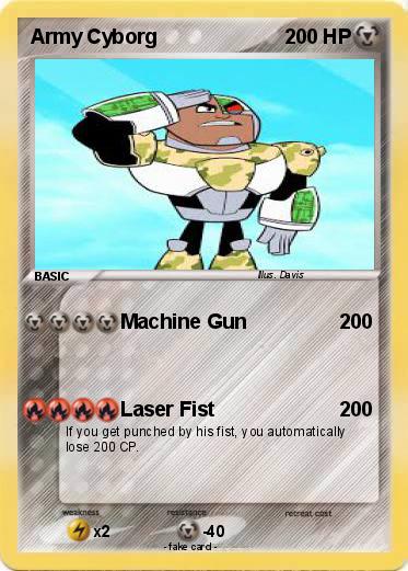 Pokemon Army Cyborg