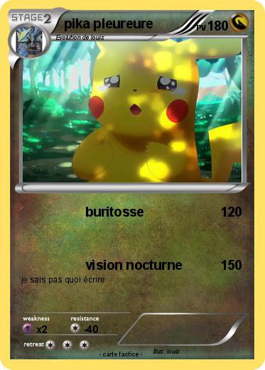 Pokemon pika pleureure