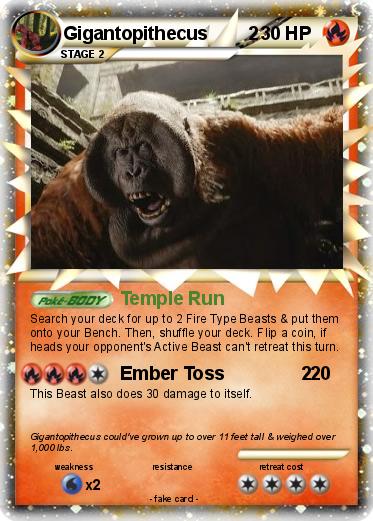 Pokemon Gigantopithecus        2