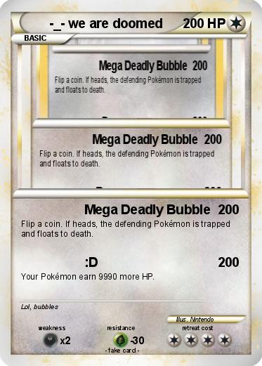 Pokemon -_- we are doomed