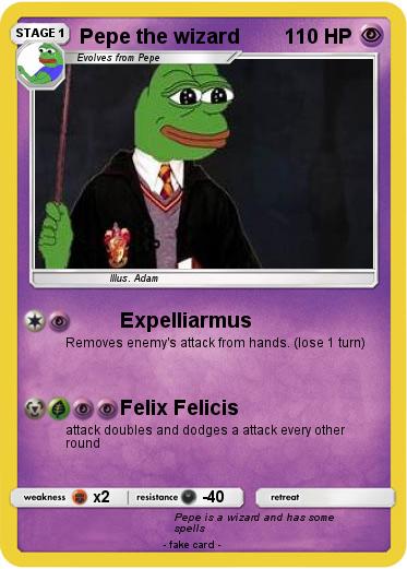 Pokemon Pepe the wizard