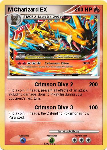 Pokemon M Charizard EX