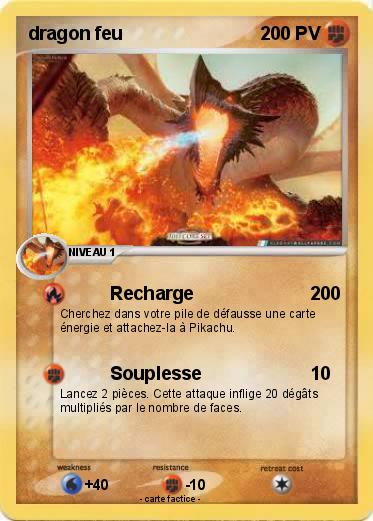 Pokemon dragon feu