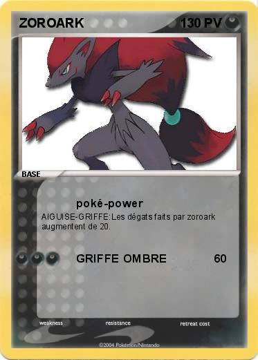 Pokemon ZOROARK