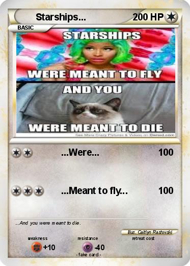 Pokemon Starships...