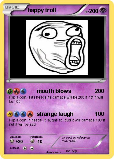 Pokemon happy troll