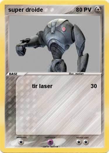 Pokemon super droide