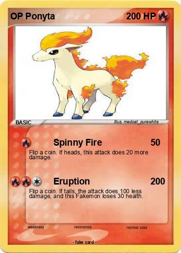 Pokemon OP Ponyta