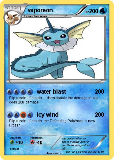 Pokemon vaporeon