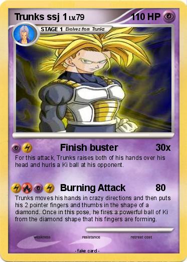 Pokemon Trunks ssj 1