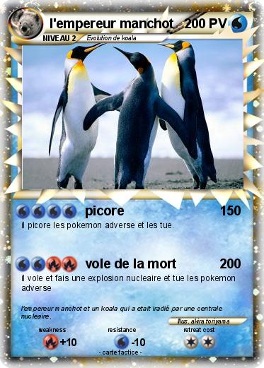 Pokemon l'empereur manchot