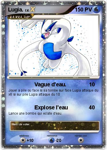 Pokemon Lugia.