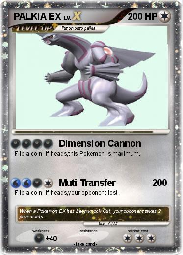 Pokemon PALKIA EX