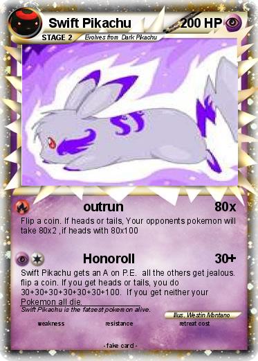 Pokemon Swift Pikachu