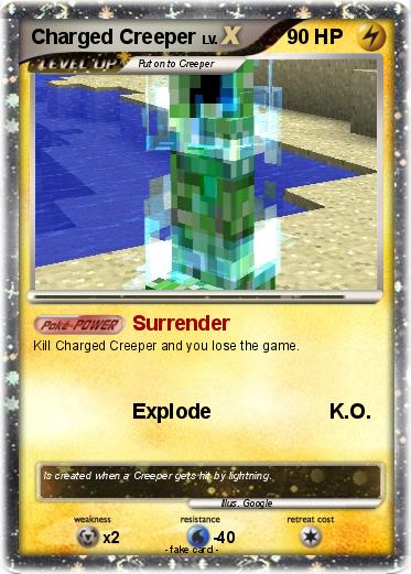 Pokemon Charged Creeper