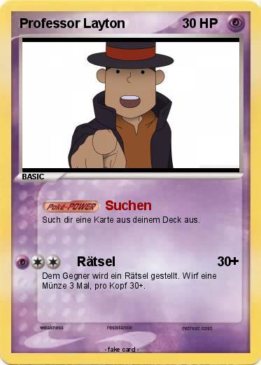 Pokemon Professor Layton