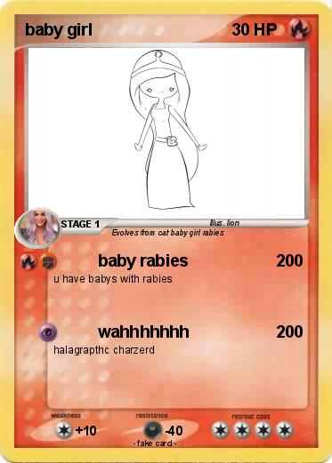 Pokemon baby girl
