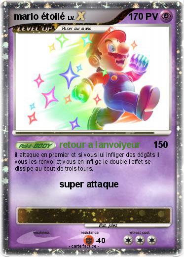 Pokemon mario étoilé