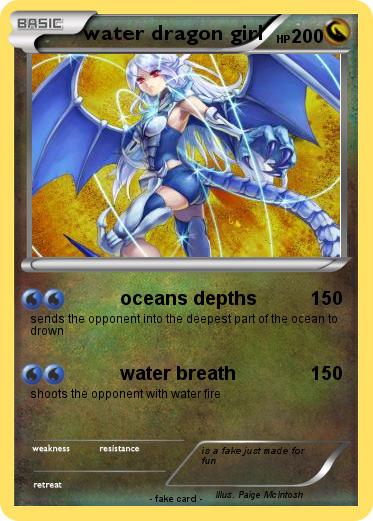 Pokemon water dragon girl