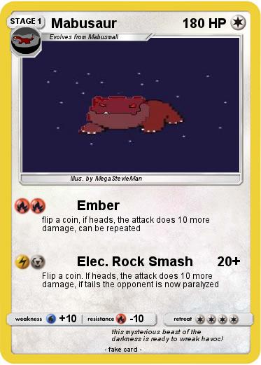 Pokemon Mabusaur