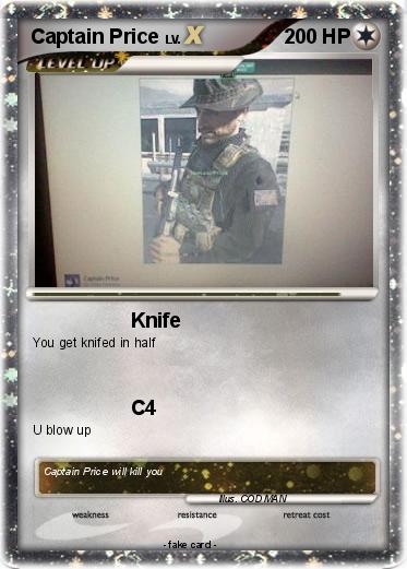 Pokemon Captain Price