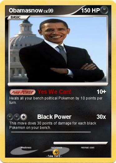 Pokemon Obamasnow