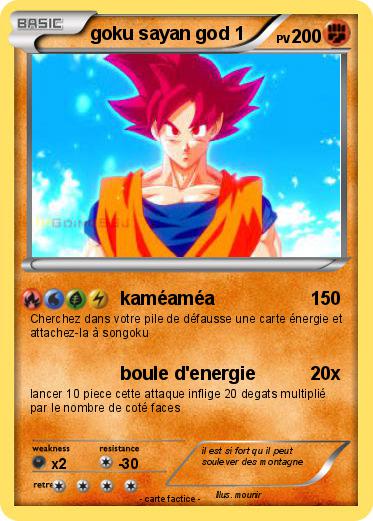 Pokemon goku sayan god 1