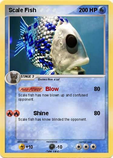 Pokemon Scale Fish