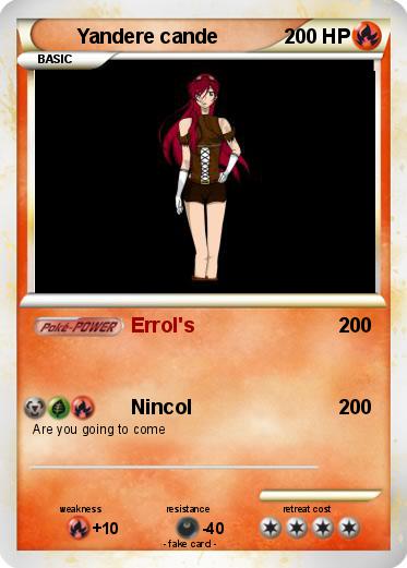 Pokemon Yandere cande