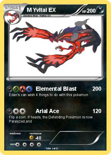 Pokemon M Yvltal EX