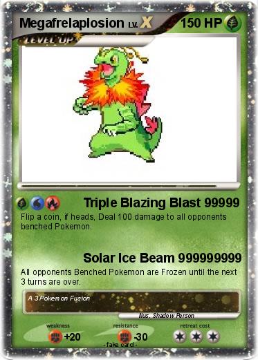 Pokemon Megafrelaplosion