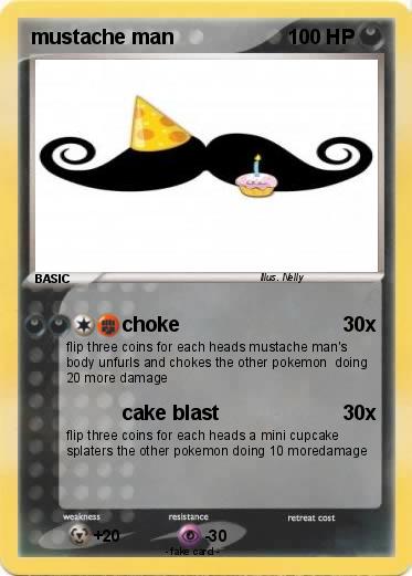 Pokemon mustache man