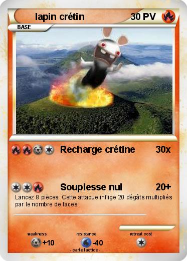 Pokemon lapin crétin