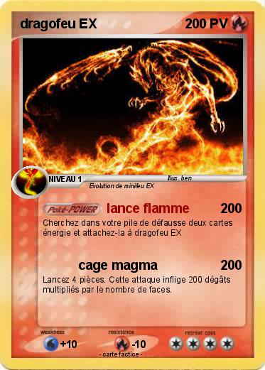 Pokemon dragofeu EX