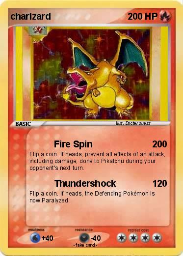 Pokemon charizard