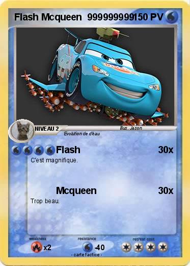 Pokemon Flash Mcqueen  999999999