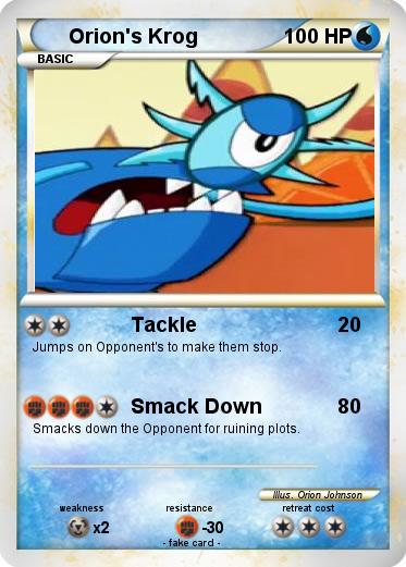 Pokemon Orion's Krog