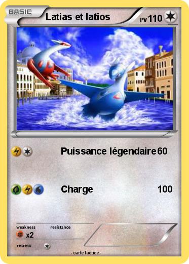 Pokemon Latias et latios