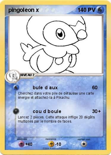 Pokemon pingoleon x
