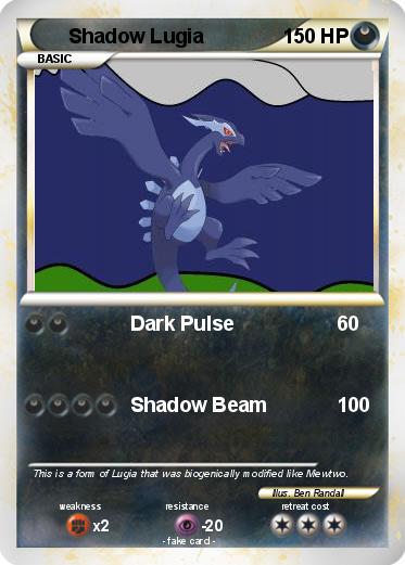 Pokemon Shadow Lugia