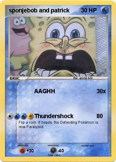 Pokemon sponjebob and patrick