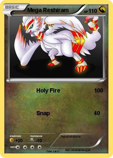 Pokemon Mega Reshiram