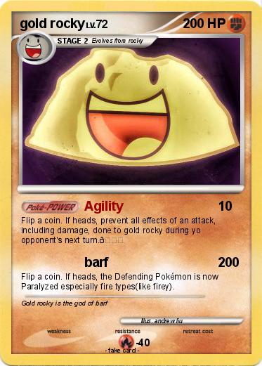 Pokemon gold rocky