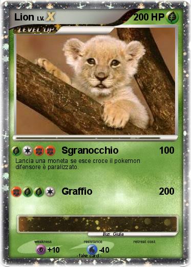 Pokemon Lion