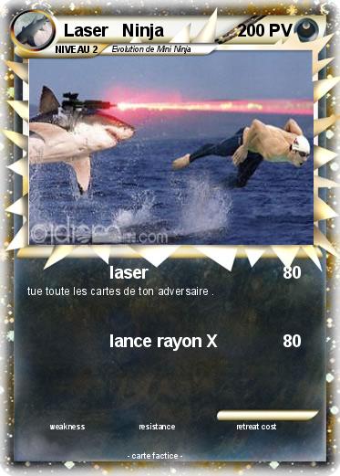 Pokemon Laser   Ninja