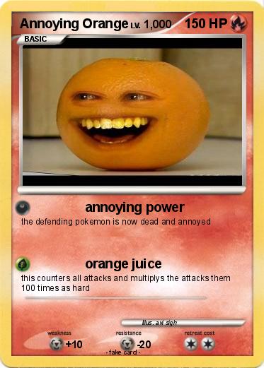Pokemon Annoying Orange