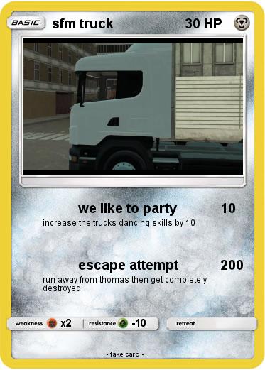 Pokemon sfm truck