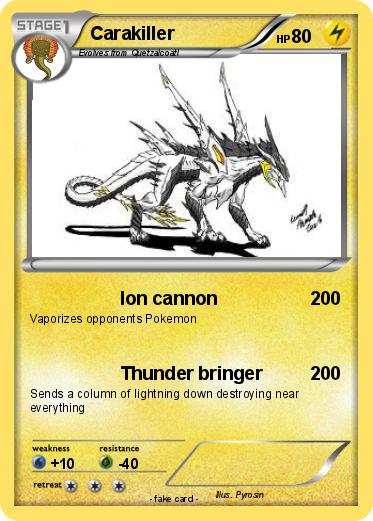 Pokemon Carakiller